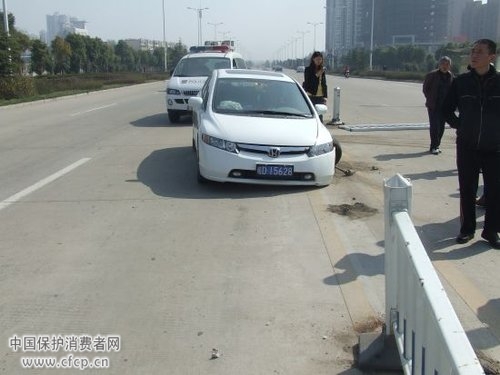 本田思域质量问题引发车祸 赔偿附带霸王条款