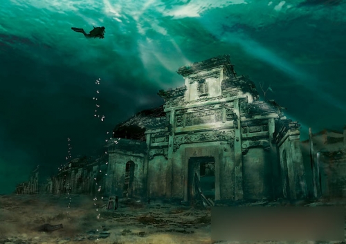 千岛湖水下发现两座神秘古城 或将整体搬迁陆地